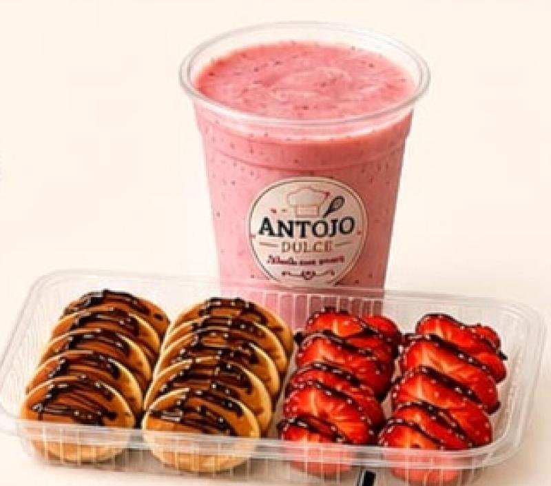 BATIDO + MINI HOT CAKES