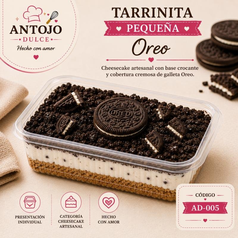 CHEESECAKE DE OREO PEQUEÑO