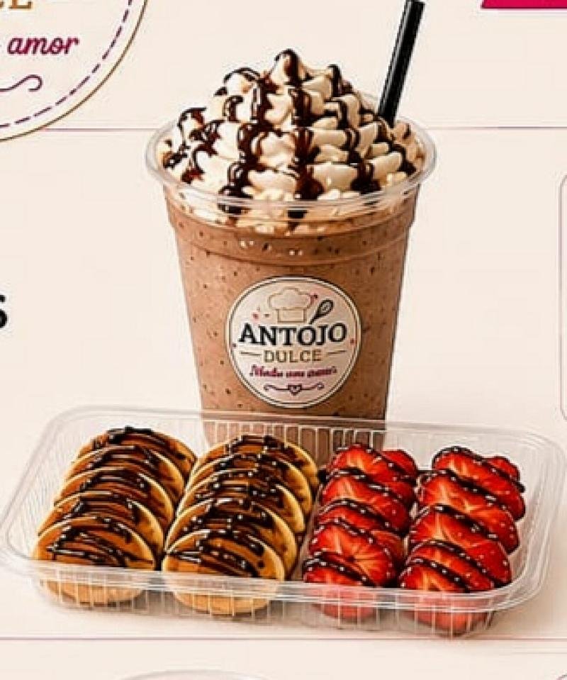 FRAPPE + MINI HOT CAKES